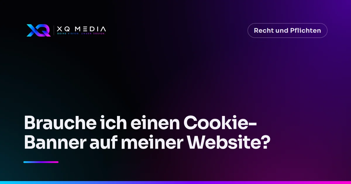 Titelbild: Brauche ich einen Cookie-Banner auf meiner Website?