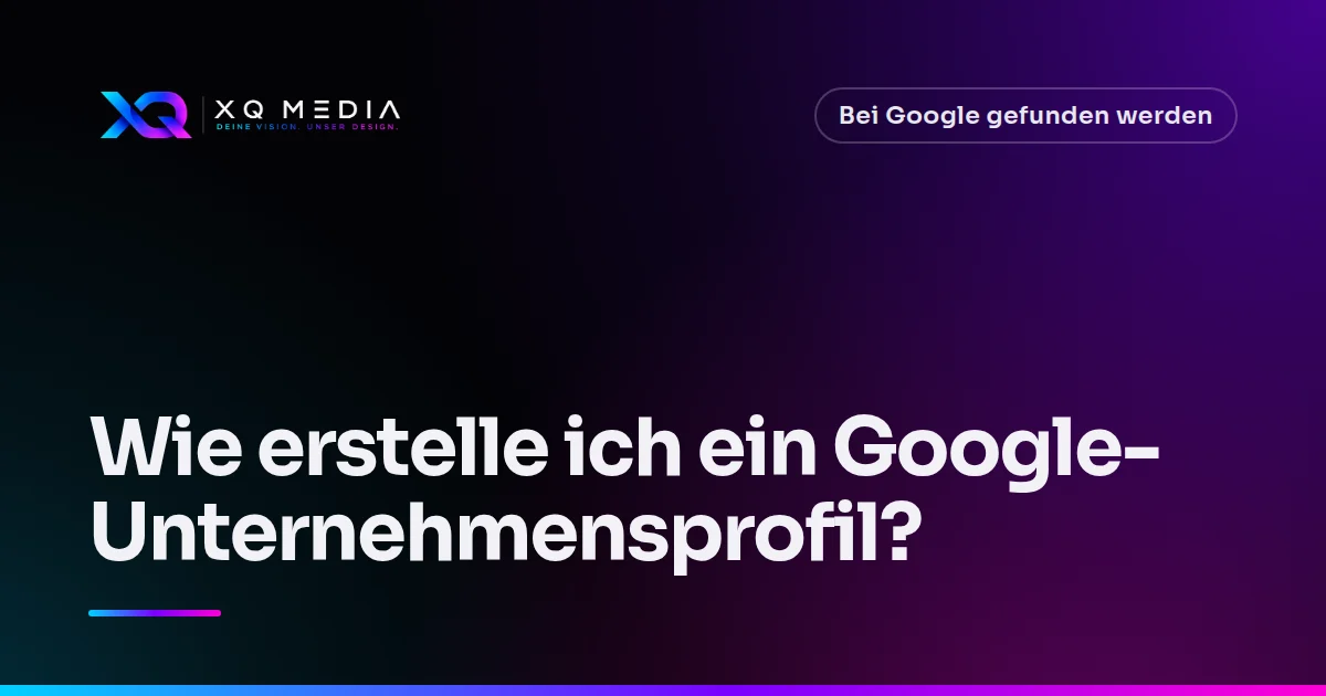 Titelbild: Wie erstelle ich ein Google-Unternehmensprofil?