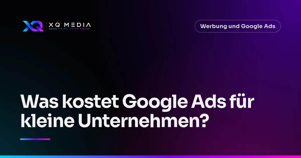 Titelbild: Was kostet Google Ads für kleine Unternehmen?